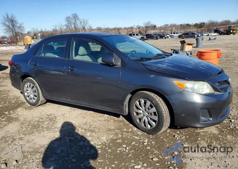 2012 Toyota Corolla Base из США, поврежденный, VIN 2T1BU4EE9CC815008